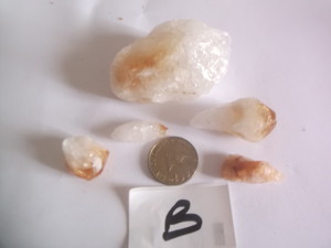 citrine points - NZ Gems