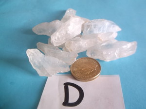 10 quartz points (d) - NZ Gems