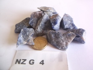 10 sodalite nuggets - NZ Gems