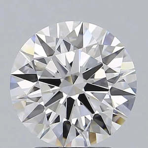Diamonds: 2.50ct Round Lab Grown Diamond (Colour D, Clarity VVS2, Cut ID, IGI Certified)
