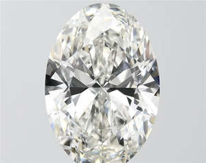 6.67ct Oval Lab Grown Diamond (Colour G, Clarity VS1, IGI Certified)