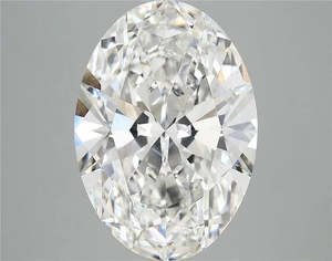 Diamonds: 6.18ct Oval Lab Grown Diamond (Colour F, Clarity VS1, IGI Certified)