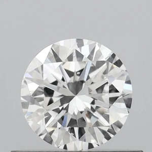 0.50ct Round Lab Grown Diamond (Colour E, Clarity VS2, Cut VG, IGI Certified)