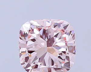 1.00ct Cushion brilliant Lab Grown Diamond (Colour Fancy Pink, Clarity VS1, IGI Certified)