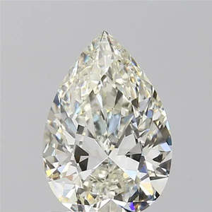 Diamonds: 1.01ct Pear Natural Diamond (Colour J, Clarity VS1, GIA Certified)