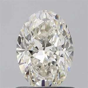 Diamonds: 0.80ct Oval Natural Diamond (Colour I, Clarity VS2, GIA Certified)
