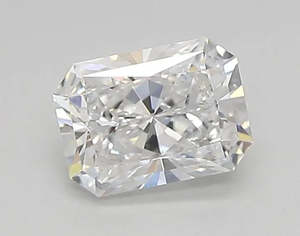 0.50ct Radiant Lab Grown Diamond (Colour D, Clarity VVS2, IGI Certified)