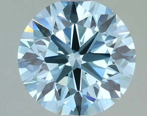 1.70ct Round Lab Grown Diamond (Colour Fancy Blue, Clarity VS1, Cut VG, IGI Certified)