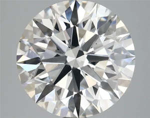 Diamonds: 3.91ct Round Lab Grown Diamond (Colour E, Clarity VS2, Cut ID, IGI Certified)