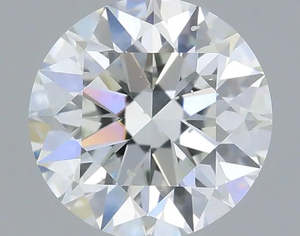 Diamonds: 0.50ct Round Natural Diamond (Colour E, Clarity VS2, Cut EX, IGI Certified)