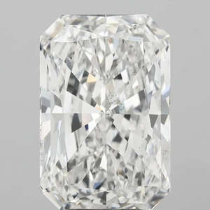 Diamonds: 5.00ct Radiant Lab Grown Diamond (Colour E, Clarity VS2, IGI Certified)