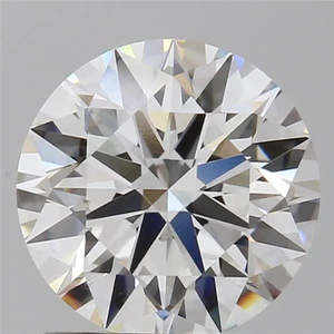 Diamonds: 1.42ct Round Lab Grown Diamond (Colour F, Clarity VS1, Cut ID, IGI Certified)