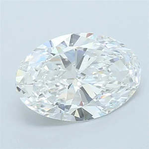 1.95ct Oval Lab Grown Diamond (Colour D, Clarity VS2, IGI Certified)