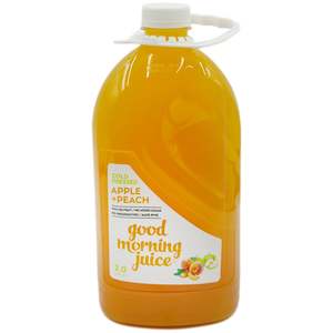 Products: Good Morning Juice - Apple + Peach (single Bottle)