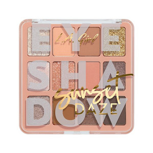 Products: Under the Sun Eyeshadow Palette lagirlcosmeticsnz