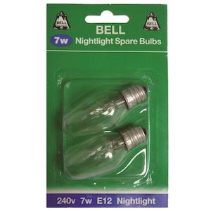 E14 240V 7W 16X45mm BABY Blue NITELITE™ TWIN BLISTER PACK