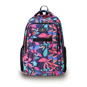 Backpacks: Tosca 48cm-H College Back Pack 35L TCA936-Black Tropical print