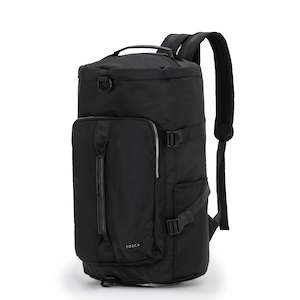Backpacks: Tosca Harlow Range 43cm-H Top Lid opening Barrel Back Pack TCA962-Black