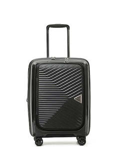View All Business Bags: Tosca 55cm-H Space-X Collection Polypropylene Top-Lid opening Carry-on luxury trolley case TCA100C Black