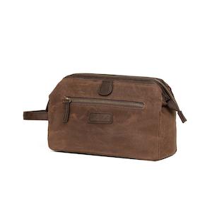 Toiletry Bags: Tosca 25cm-W Waxed canvas collection wet pack toiletry bag WC006