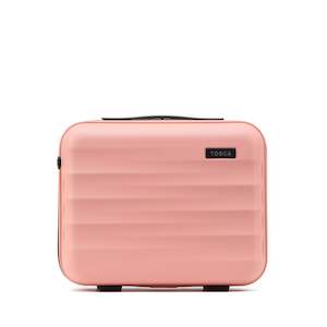 Toiletry Bags: Tosca Interstellar Collection Polycarbonate Beauty case TCA141BC - Peach