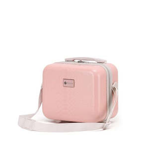 Toiletry Bags: Tosca Maddison Hard side Beauty case TCA410BC Pink