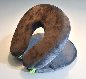 Face Cradle Memory foam Wanderlust travel pillow FC8-Grey