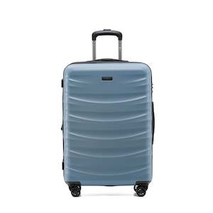 Products: Tosca Interstellar - Checked 68cm - Blue Mirage  luxury hard side polycarbonate Medium Trolley TCA140B