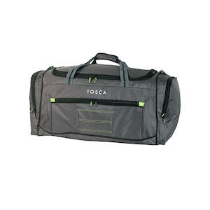 Sports Bags: TCA794M Tosca 70cm Grey Sport/Travel Duffle Bag
