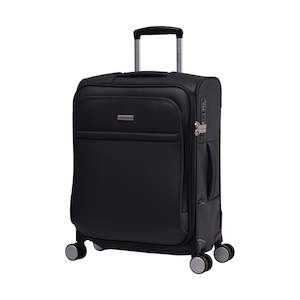 Eminent Softside - 55cm Carry On -Luxury Trolley Luggage S1880C Black