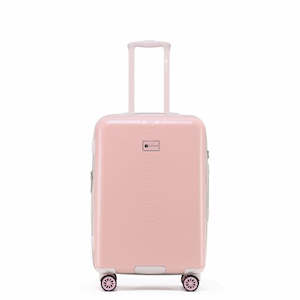 Tosca 64cm Pink Maddison Collection Hard side Checked Trolley Case TCA410B