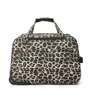 Cabin Bags: Tosca So-Lite Collection carry-on approved wheel bag AIR5055WB-Leopard