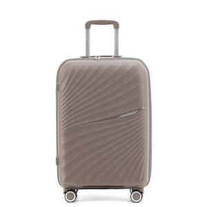 New Zealand Luggage Co Hauraki Collection 66cm Polypropylene Trolley case NZ004B-Sand
