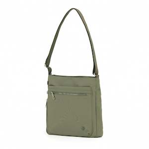 Tosca Slash Proof Anti-theft cross body shoulder bag TCA983-Khaki