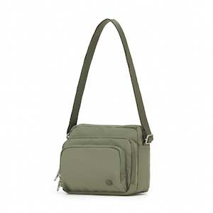 Tosca Slash proof Anti-Theft range Cross body shoulder bag TCA981-Khaki