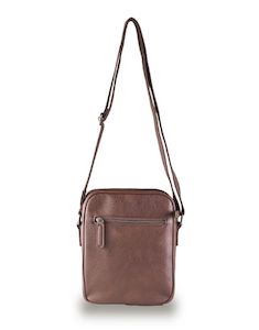 Tosca Vegan leather Cross Body Shoulder bag VG016-Chocolate