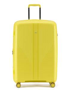 Tosca F-Lite Collection Polypropylene Premium 77cm Trolley case TCA846A-Yellow