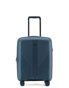 Tosca F-Lite Collection Polypropylene Premium 54cm Carry-on Trolley case TCA846C-Navy