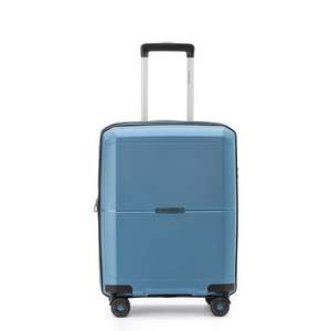 Carryon Luggage: Tosca 52cm-H Globetrotter carry-on polypropylene trolley case TCA575C-Blue