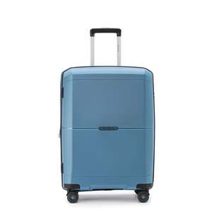 On Sale: Tosca 66cm-H Globetrotter Collection checked luxury polypropylene trolley luggage TCA575B-Blue