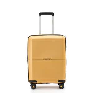 Clearance: Tosca 52cm-H Globetrotter Collection carry-on polypropylene trolley TCA575C-Gold