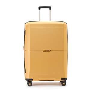 Clearance: Tosca 76cm-H Globetrotter Collection Checked luxury polypropylene trolley luggage TCA575A-Gold