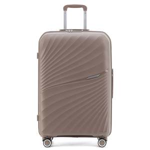 New Zealand Luggage Co Hauraki Collection 76cm Polypropylene Trolley case NZ004A-Sand