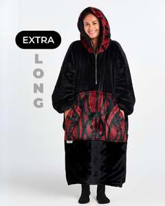 EXTRA LONG ADULT BLANKET HOODIE - MANGU