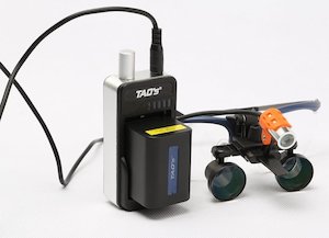 Dental Surgical Loupes: 2.5X Combo Loupe with Illuminator