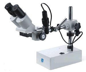 1X Objective for Long Working Distance Stereo Microscope