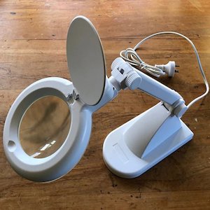 Desk Top LED illuminated Stand Magnifier