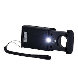 Pocket Magnifiers: 30X Slide Out Magnifier with LED Light
