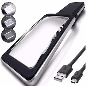 Top 10: 4X Magnipros USB Rechargeable Handheld Magnifier with LED Lights
