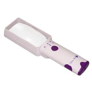 Low Vision: Optima Dart LED Hand Magnifier 3X (8d)